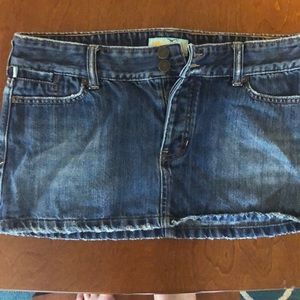 Jean skirt